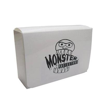 Monster - XL Dual Deck Box - Matte White - Geek & Co.