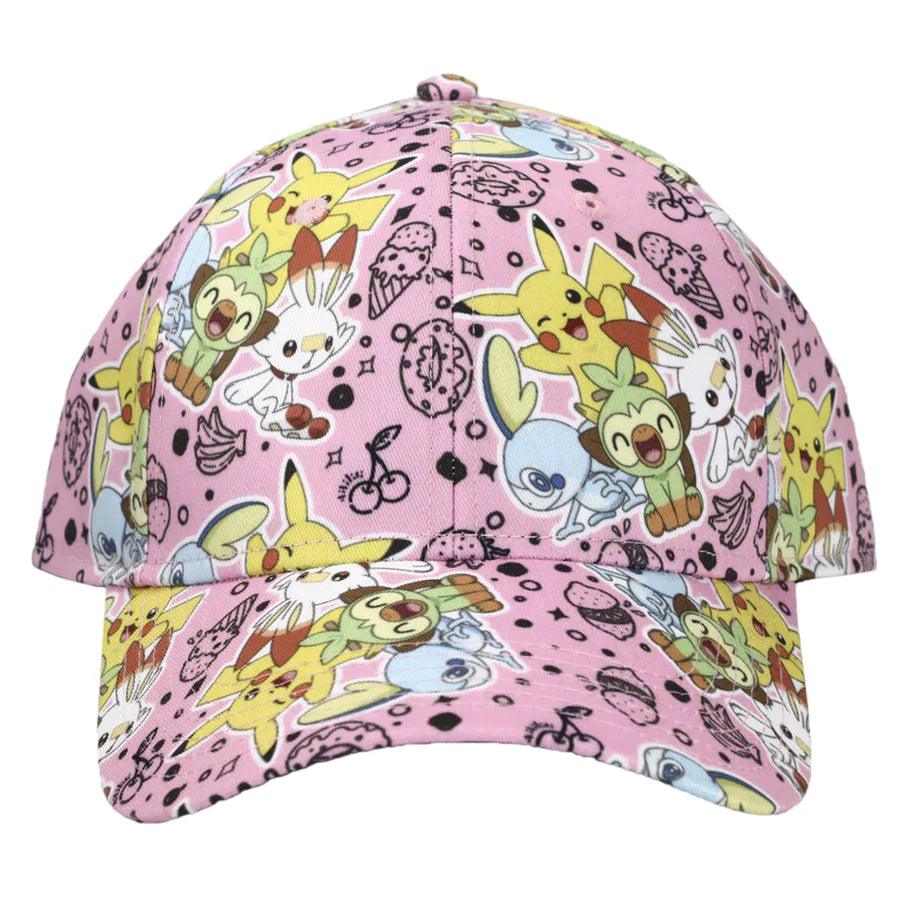 Pokemon Pikachu & Friends Sweets Time Adjustable Hat - Geek & Co.