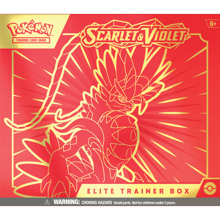 Pokemon - Scarlet and Violet - Elite Trainer Box (Koraidon - Scarlet) - Geek & Co.