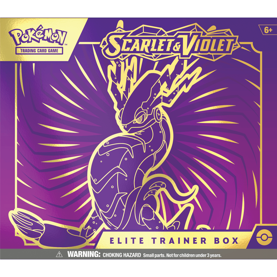 Pokemon - Scarlet and Violet - Elite Trainer Box (Miraidon - Voilet) - Geek & Co.