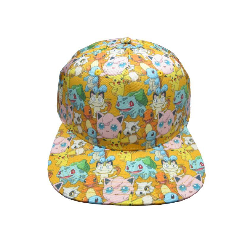 Pokemon Toss All Over Print Structured Snapback - Geek & Co.