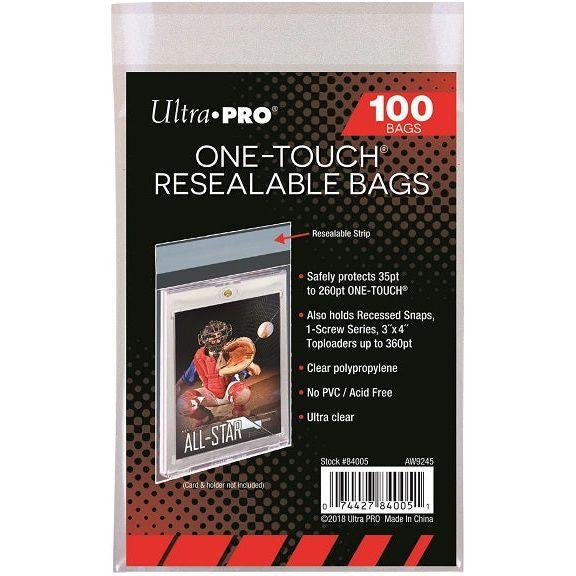 Ultra-Pro - One-Touch Resealable Bags (100-Count) - Geek & Co. 2.0