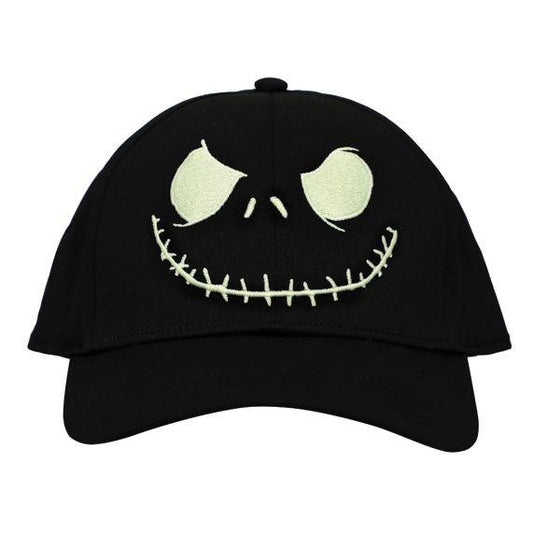 The Nightmare Before Christmas Jack Big Face Glow in the Dark Snapback Hat - Geek & Co. 2.0