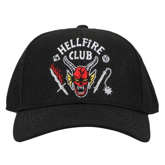 Stranger Things Hellfire Club Pre-Curved Snapback Hat - Geek & Co. 2.0