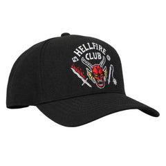 Stranger Things Hellfire Club Pre-Curved Snapback Hat - Geek & Co. 2.0