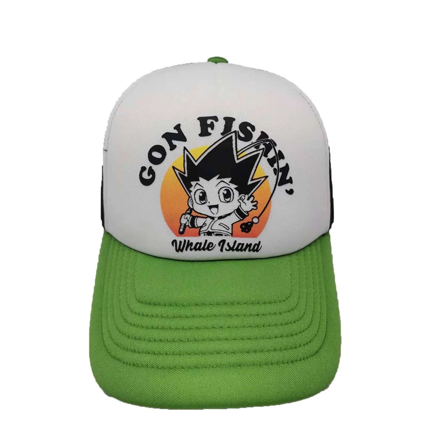 Hunter x Hunter Gon Fishin' Whale Island Trucker Hat - Geek & Co. 2.0