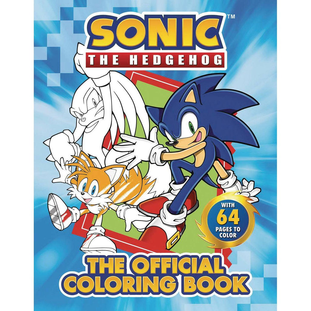 Sonic The Hedgehog Off Coloring Book - Geek & Co.
