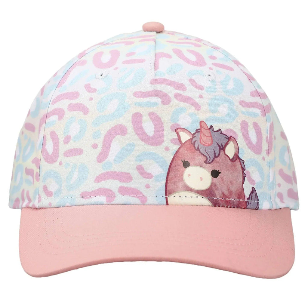 Squishmallows Lola The Unicorn Multicolor Traditional Adjustable Hat - Geek & Co.