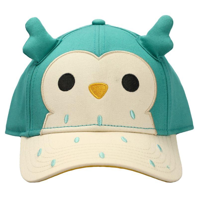 Squishmallows: Winston the Owl Womens Snapback Hat With Ears - Geek & Co.