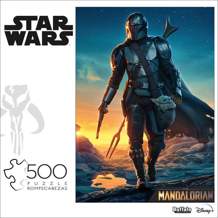 Star Wars: The Mandalorian - "The Kid Comes With Me” 500 Piece Jigsaw Puzzle - Geek & Co.