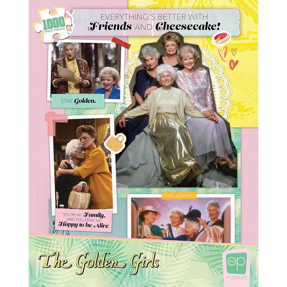 The Golden Girls - Everything's Better with Friends and Cheesecake - 1,000 Piece Puzzle - Geek & Co.