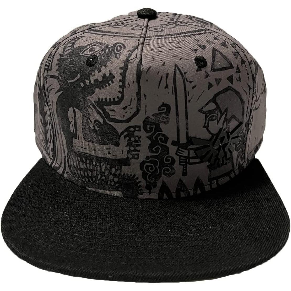 The Legend Of Zelda Heiroglyphics Snapback Hat - Geek & Co.