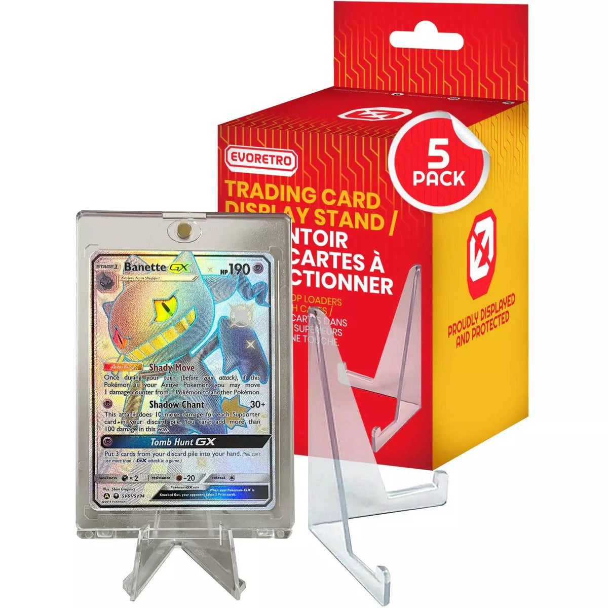 Trading Card Rack Display Trading Card Display Stand – Geek & Co.
