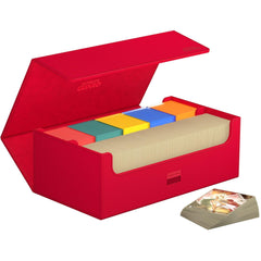 Ultimate Guard - Deck Case Arkhive 800+ Monocolor - Red - Geek & Co.