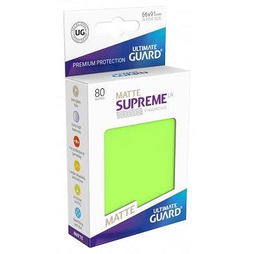 Ultimate Guard - Supreme UX Sleeves - Matte (80-Count) Various Colors - Geek & Co. 2.0