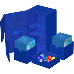 Ultimate Guard - Twin Flip'n'Tray Deck Case Monocolor - Blue - Geek & Co.