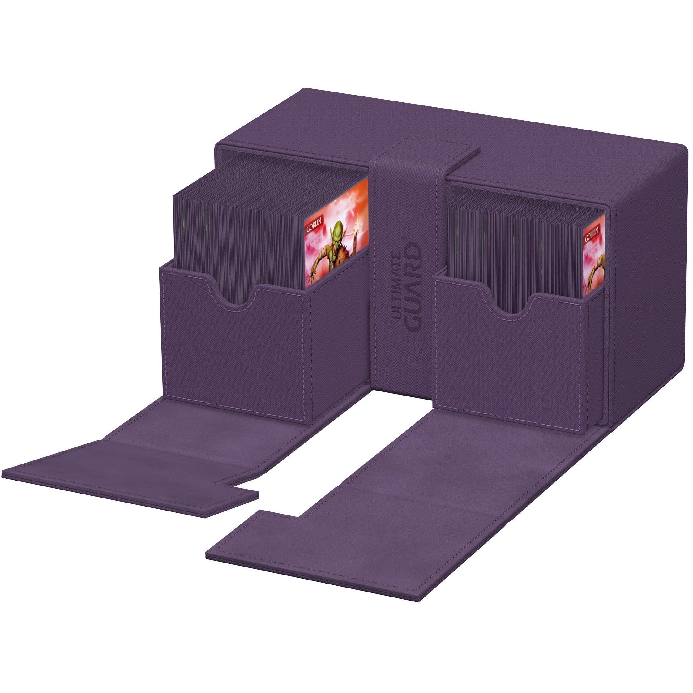 Ultimate Guard - Twin Flip'n'Tray Deck Case Monocolor - Purple - Geek & Co.
