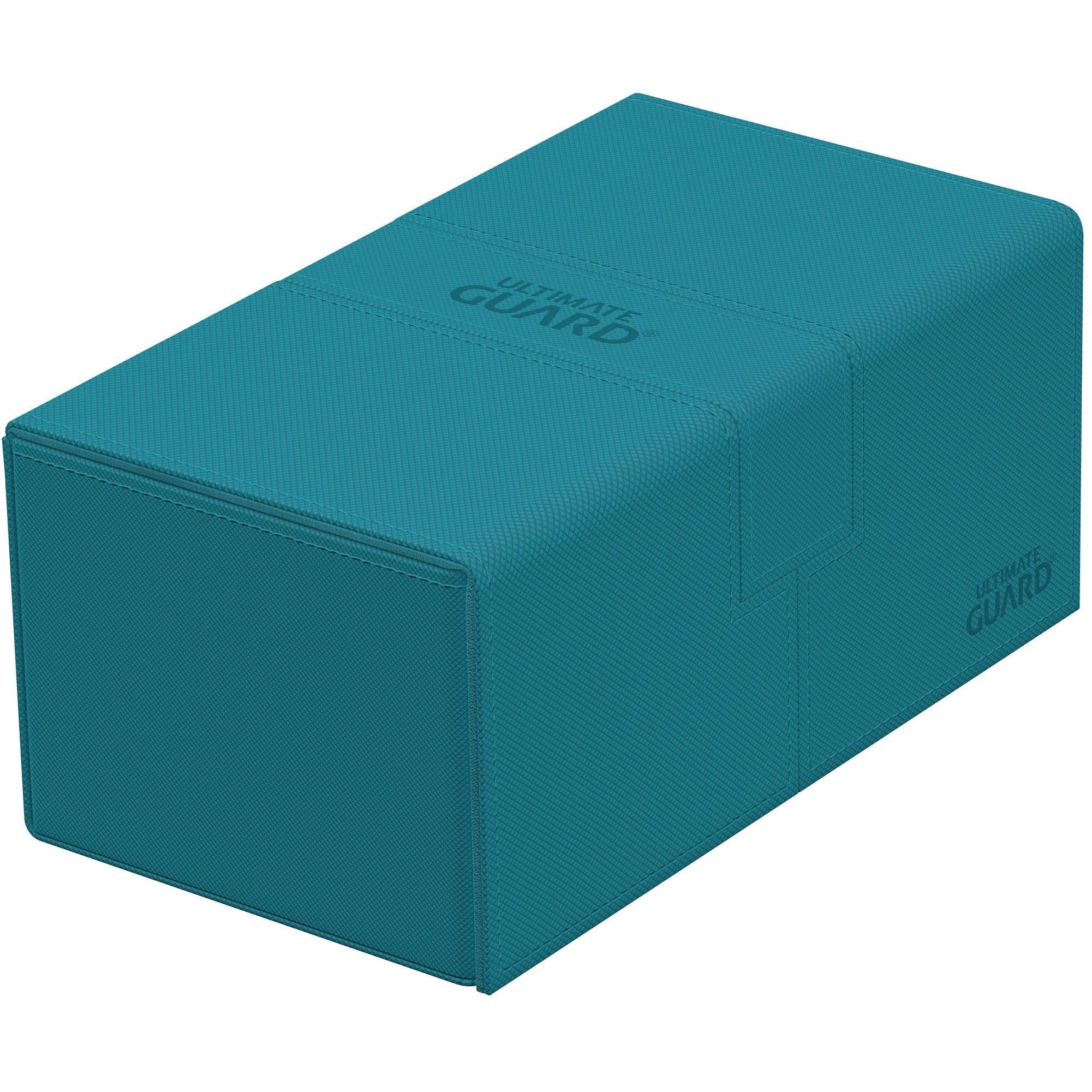 Ultimate Guard - Twin Flip'n'Tray Deck Case Monocolor - Teal - Geek & Co.