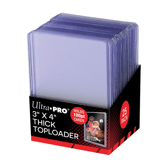 Ultra Pro - 3" x 4" Thick Toploader - For Standard Size Cards (Single Toploader) - Geek & Co. 2.0