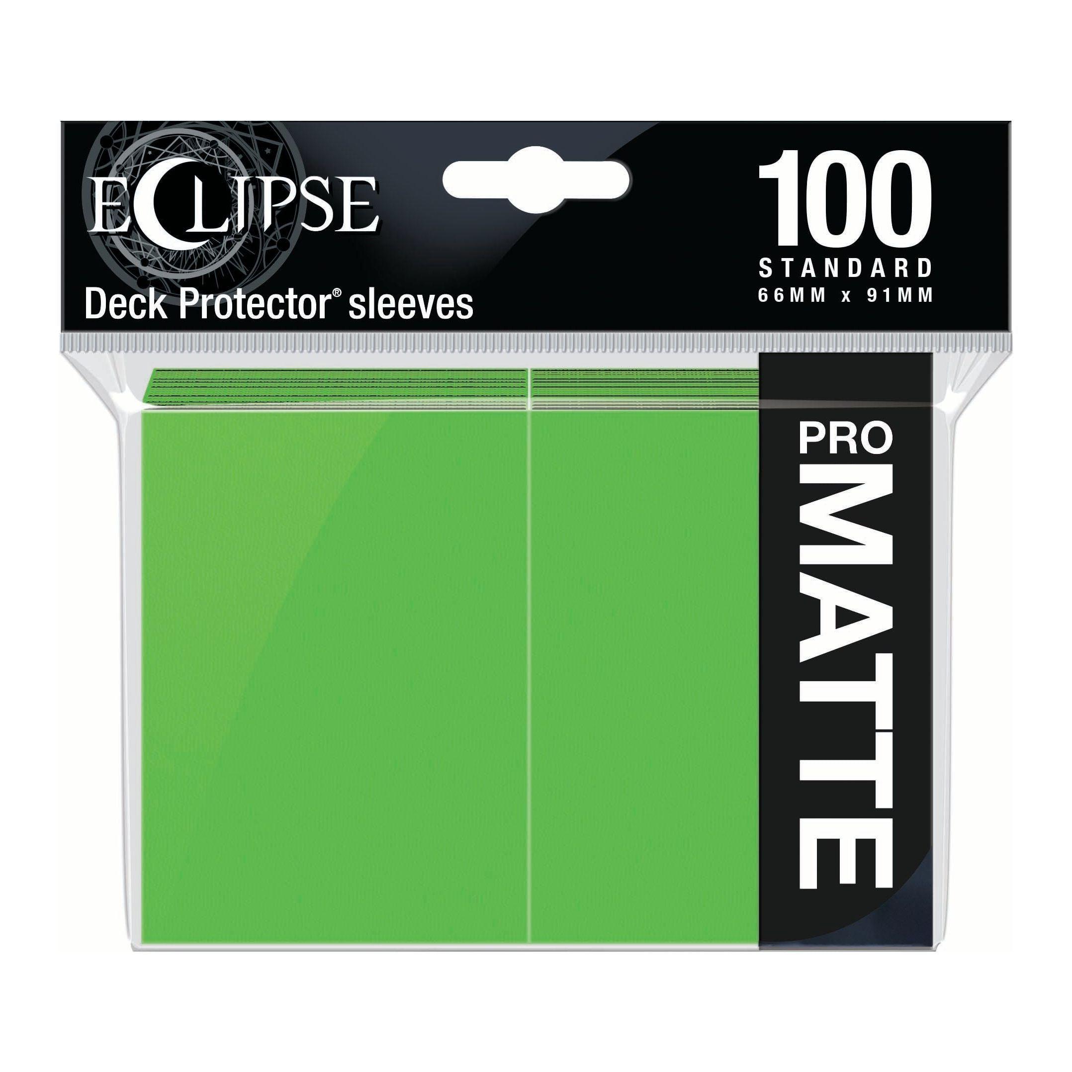 Ultra-Pro - D-Pro Eclipse Matte Sleeves (100-Count) Various Colors - Geek & Co. 2.0