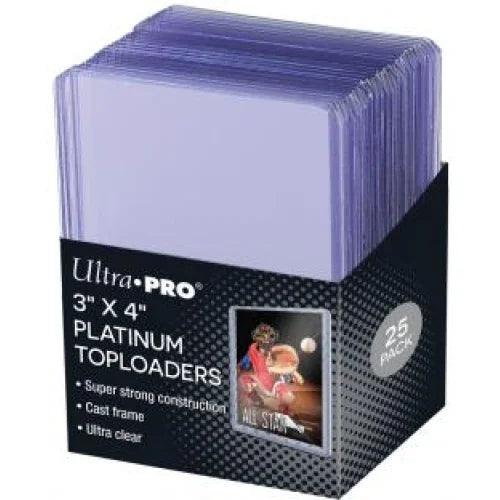 Ultra Pro - Topload Toploader 35PT Platinum 3x4 - Clear - 25 Count - Geek & Co.