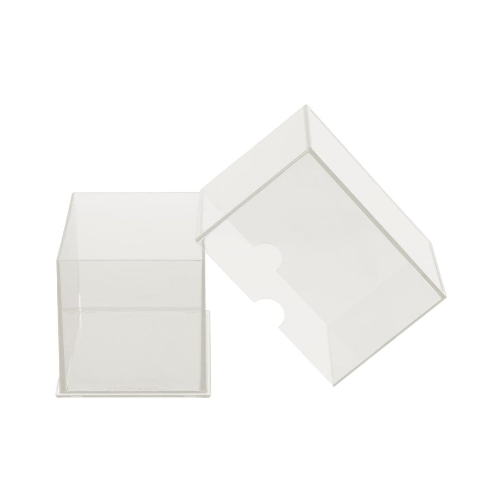 Upper Deck - Deck Box - Eclipse 2-Piece Boxes: White - Geek & Co.