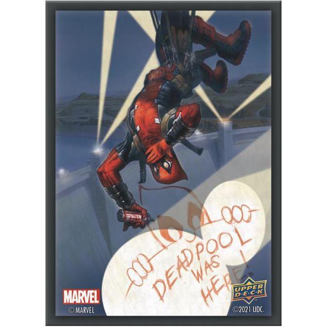 Upper Deck - Marvel: Deadpool - Deck Protector Sleeves (65-Count) - Geek & Co. 2.0