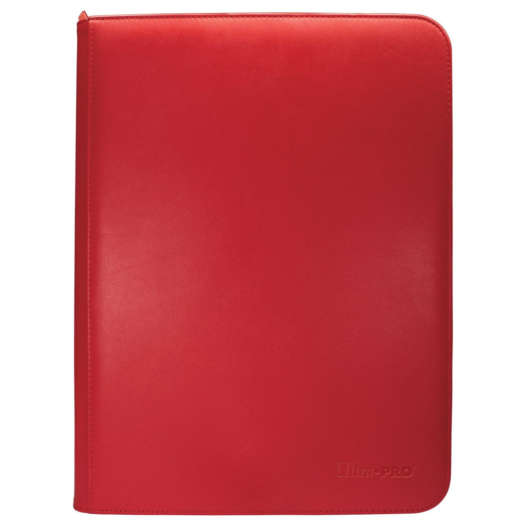 Upper Deck - Zip Binder Pro Vivid - 9-Pocket - Red - Geek & Co.